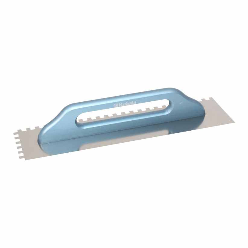 Stainless Steel Notched Trowel - Kubala 0411 - 130X480Mm