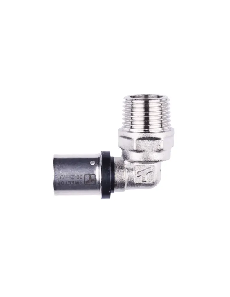 Tweetop Press Elbow with male thread 20x1/2" GZ