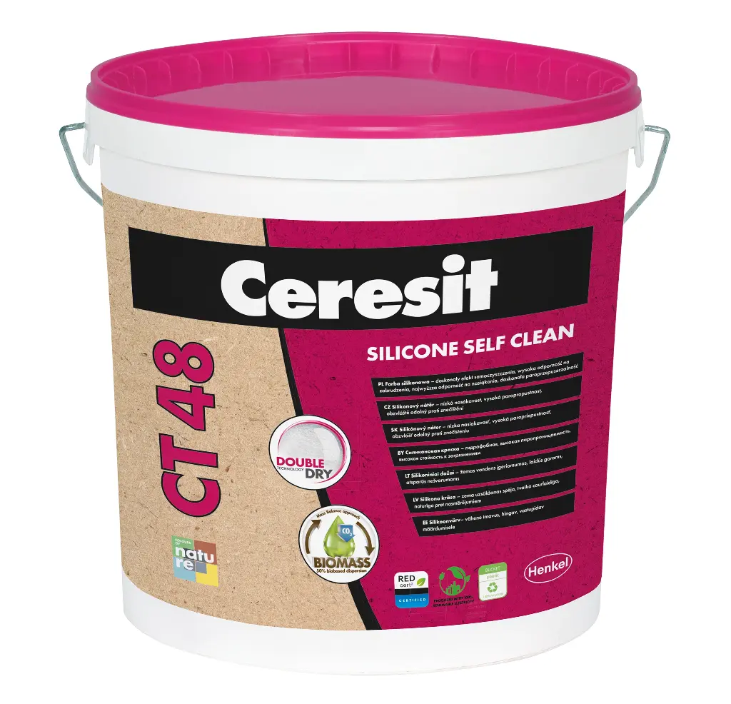 Ceresit CT48 silicone paint - 15L