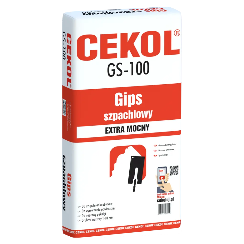 Cekol GS-100 gypsum building plaster - 20kg