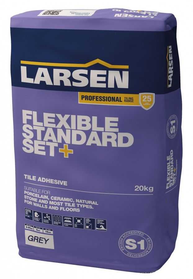 Larsen Pro Flexible Standard Set+ - 20kg grey