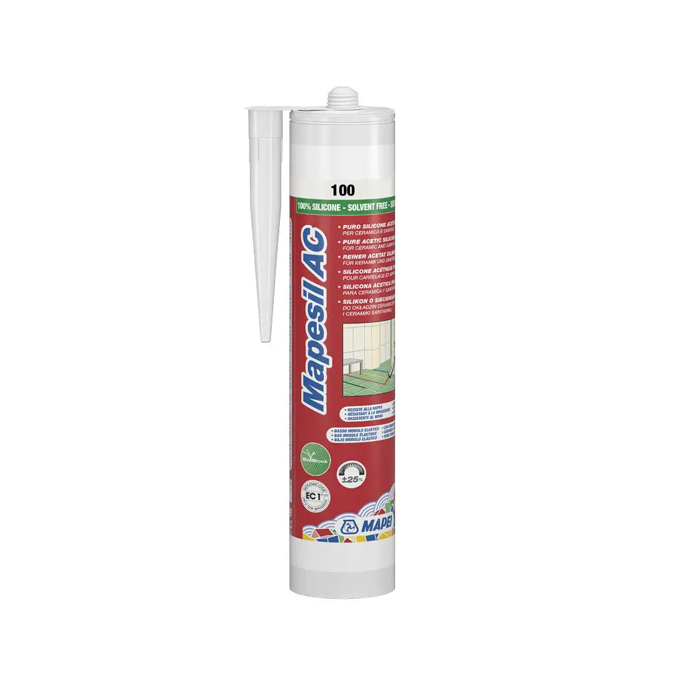 Mapei sanitary silicone 310ml - 100 white