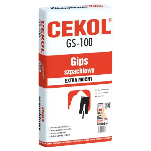 [100502] Cekol GS-100 gypsum building plaster - 20kg