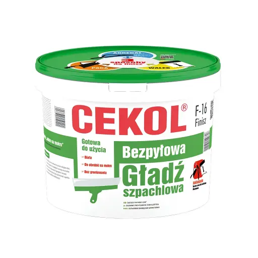 [102934] Cekol F-16 Finish dust free filler - 20kg