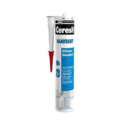 [102658] Ceresit CS9 white sanitary sealant 280ml